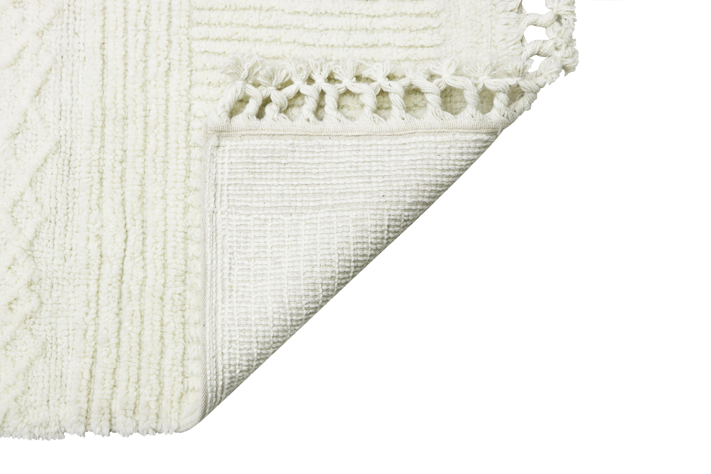 Woolable washable rug – Ari sheep white-Medium