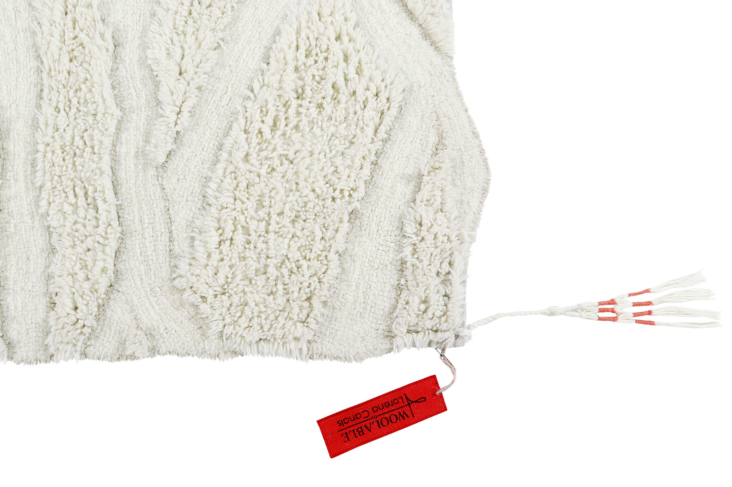 Enkang XL woolable washable rug- Ivory