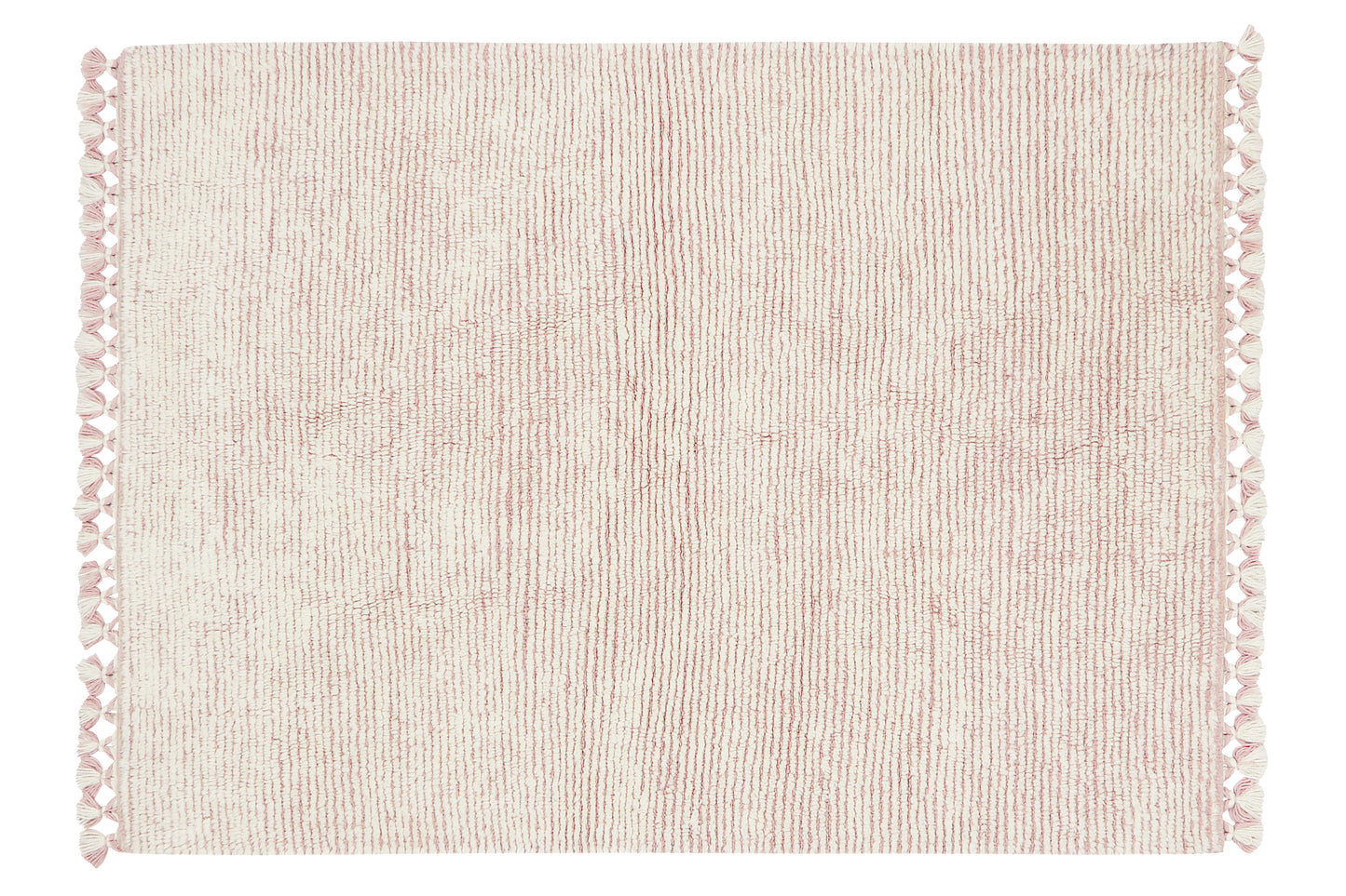 Woolable washable rug – Koa Pink