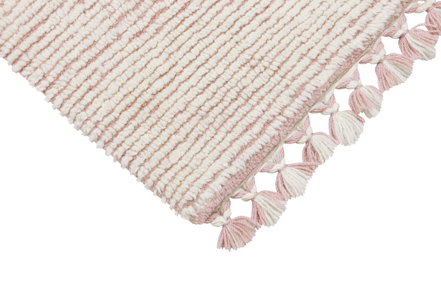 Woolable washable rug – Koa Pink