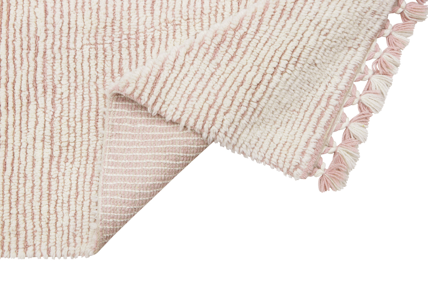 Woolable washable rug – Koa Pink