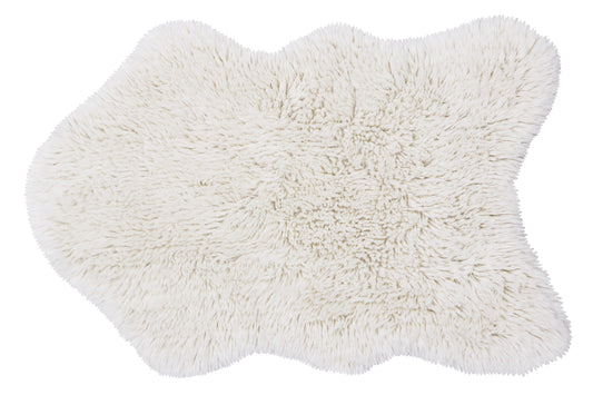 Woolly sheep rug- White