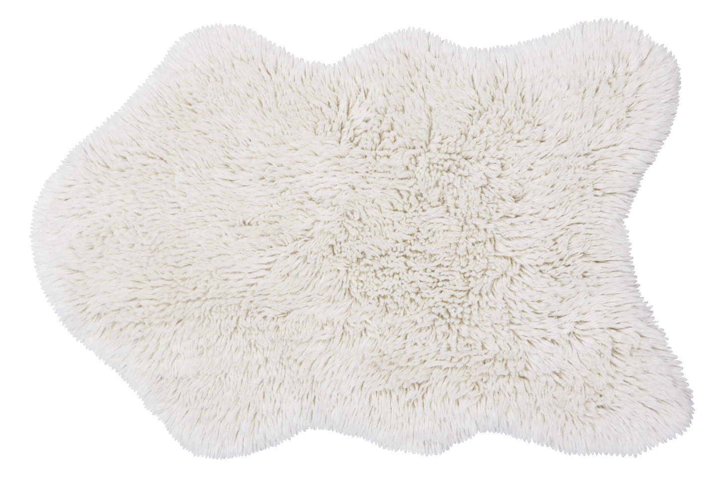 Woolly sheep rug- White