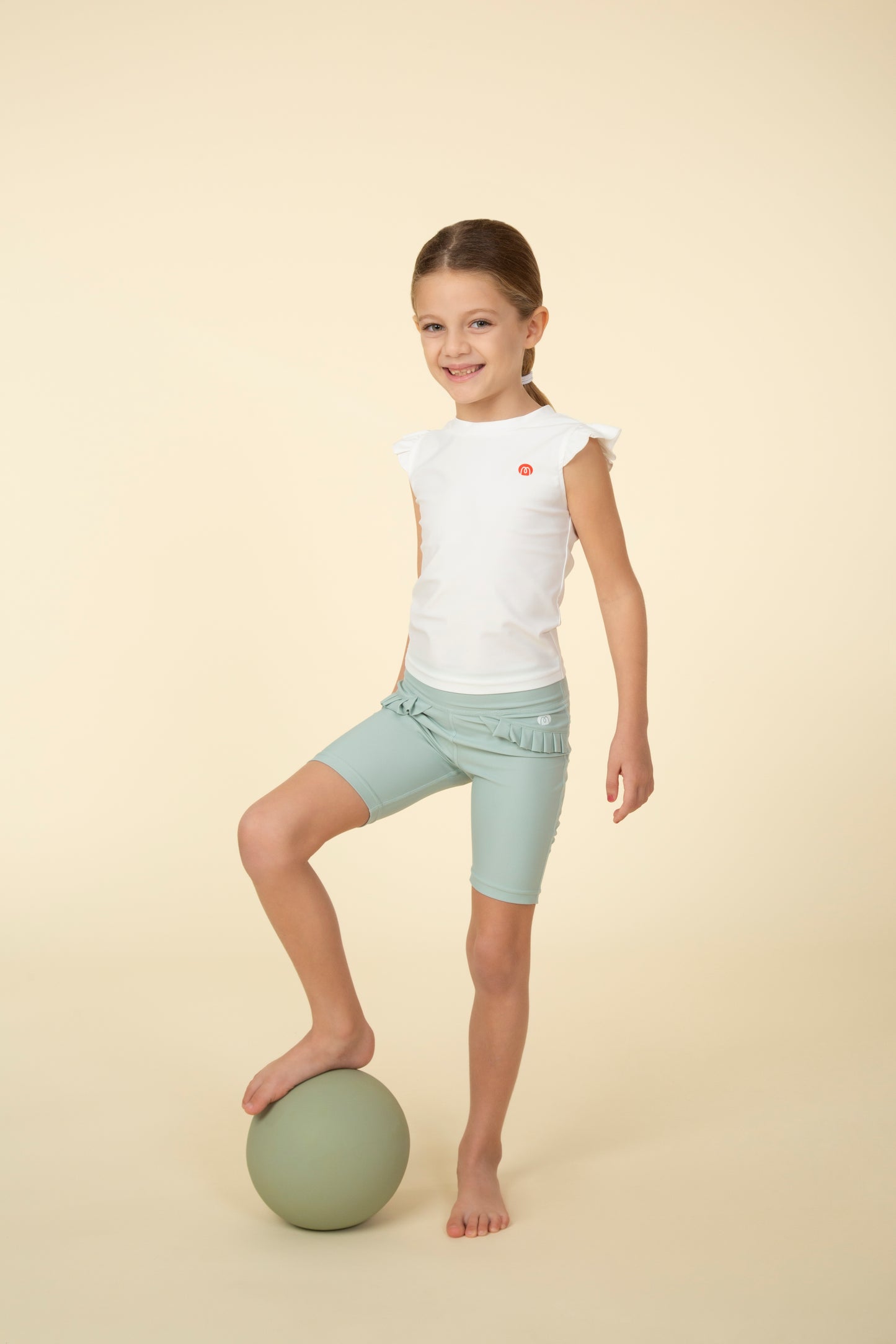 Butterfly sport top-White