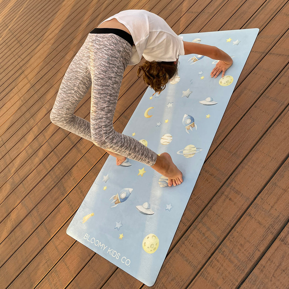 Kids yoga mat-Space dream