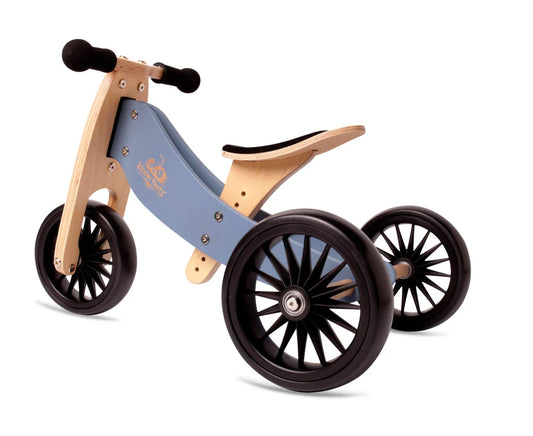2-in-1 Tiny Tot Plus tricycle & balance bike - Slate Blue
