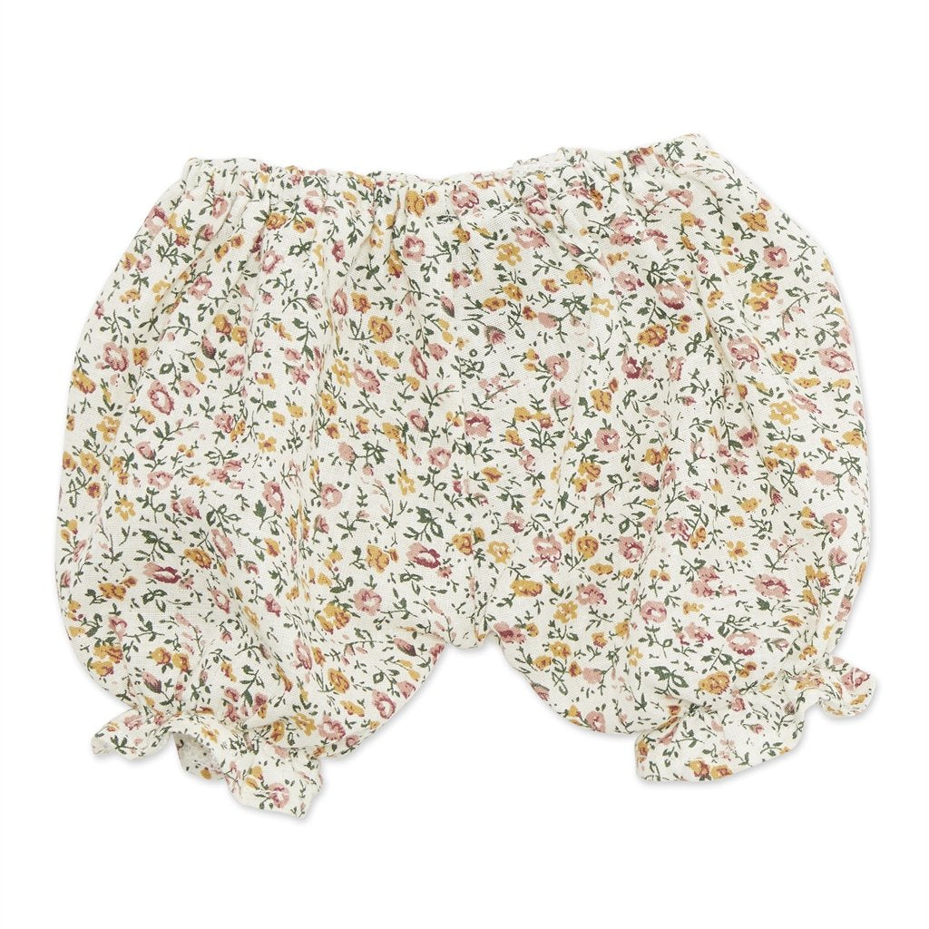 Doll pants - Small Flowered