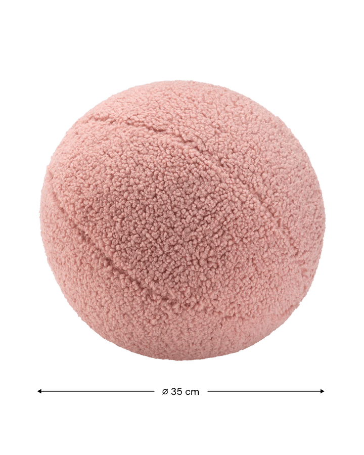 Wigiwama terry fabric ball cushion- Guava (Pre-Order)