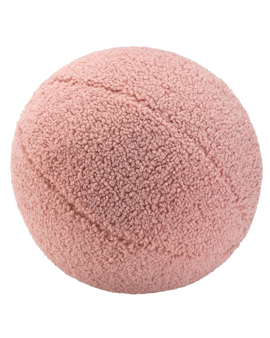 Wigiwama terry fabric ball cushion- Guava (Pre-Order)