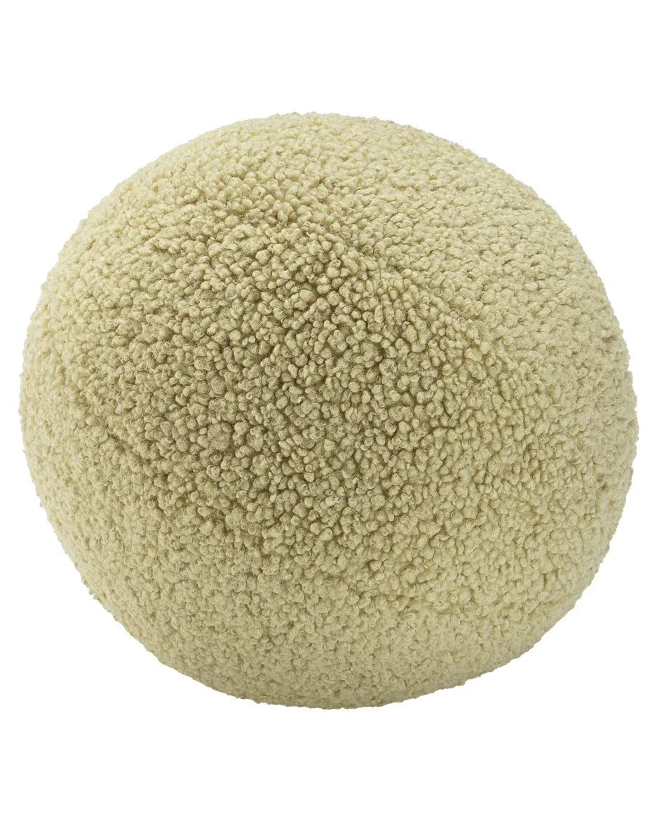 Wigiwama terry fabric ball cushion- Matcha (Pre-Order)