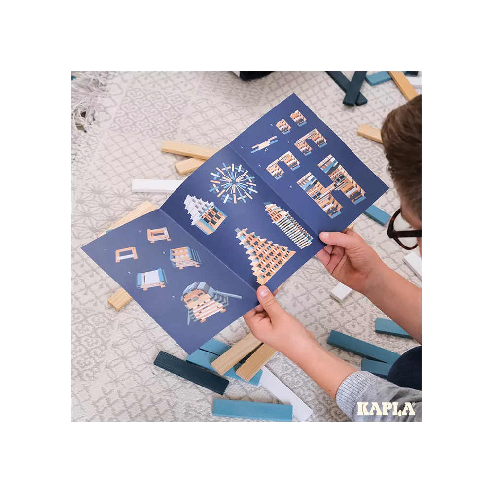 KAPLA® Winter set- 200 wooden planks