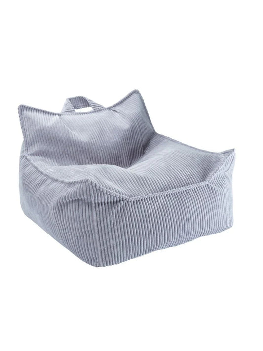 Wigiwama corduroy beanbag chair- Blueberry Blue (Pre-Order)