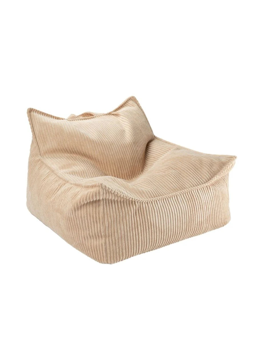 Wigiwama corduroy beanbag chair- Brown Sugar (Pre-Order)