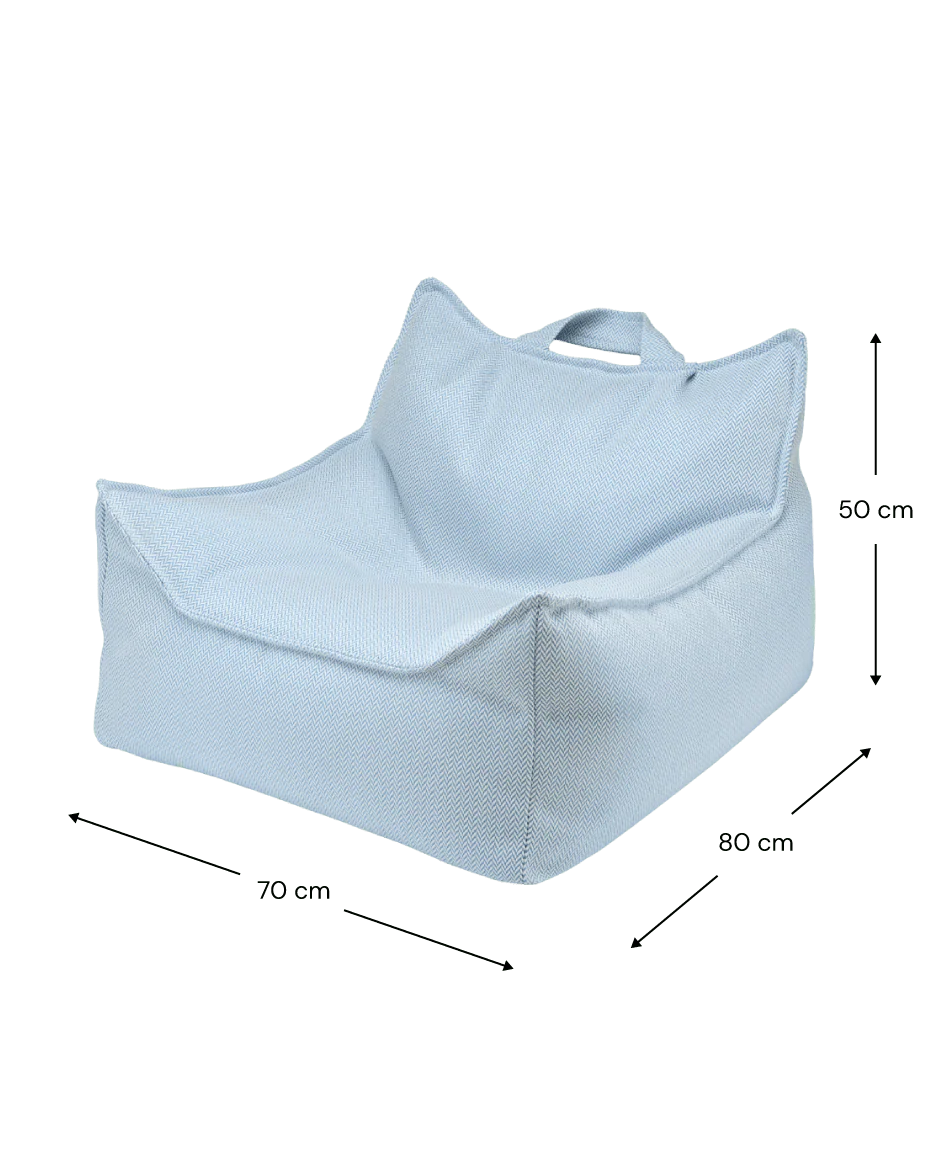 Wigiwama outdoor beanbag Chair- Azure (Pre-Order)