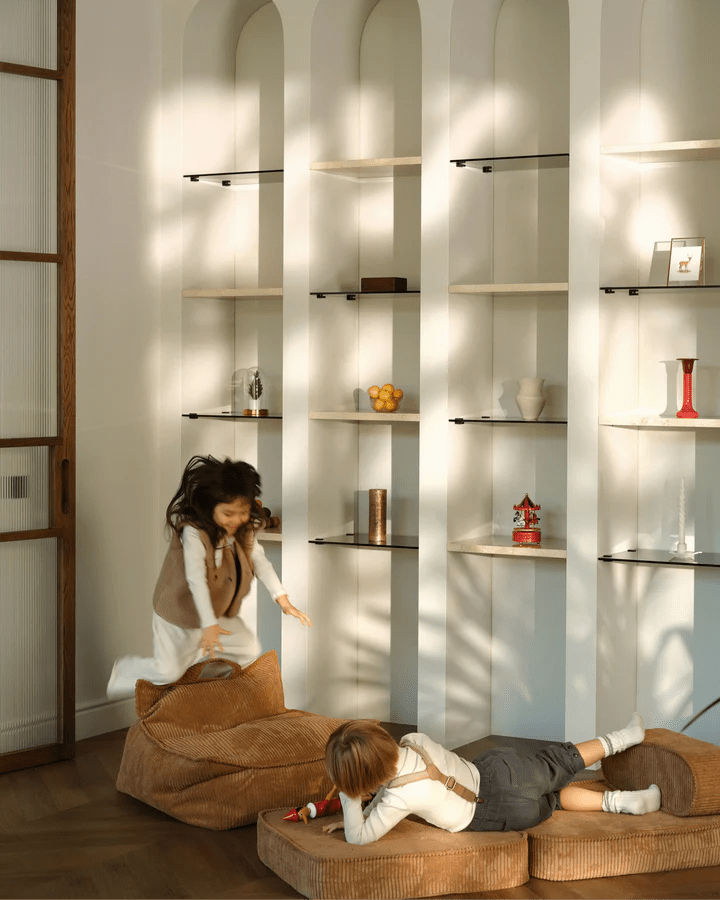 Wigiwama corduroy beanbag chair- Toffee (Pre-Order)