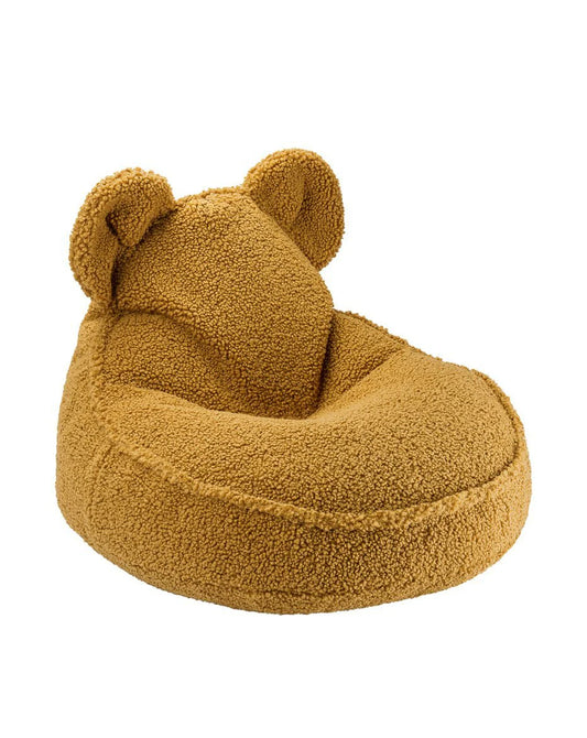 Wigiwama teddy fabric bear beanbag chair- Maple (Pre-Order)