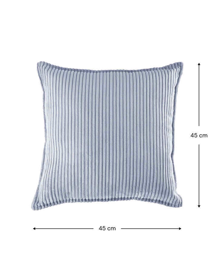 Wigiwama corduroy block cushion- Blueberry Blue (Pre-order)