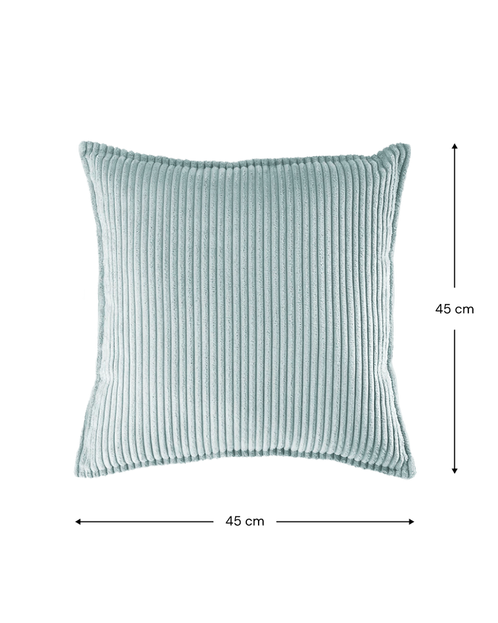 Wigiwama corduroy block cushion- Peppermint Green (Pre-order)