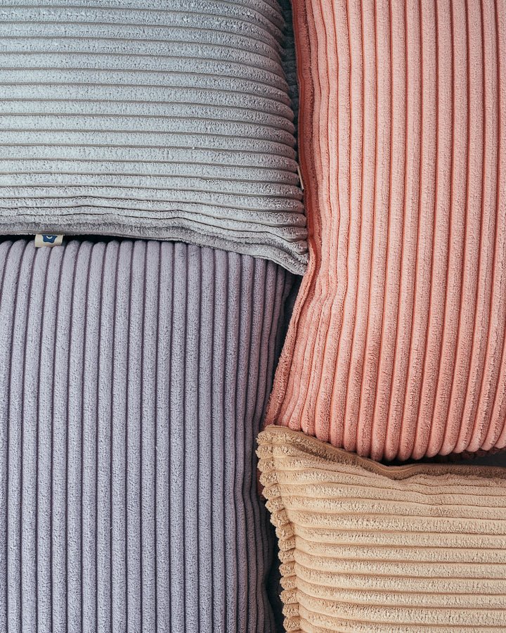 Wigiwama corduroy block cushion- Peppermint Green (Pre-order)