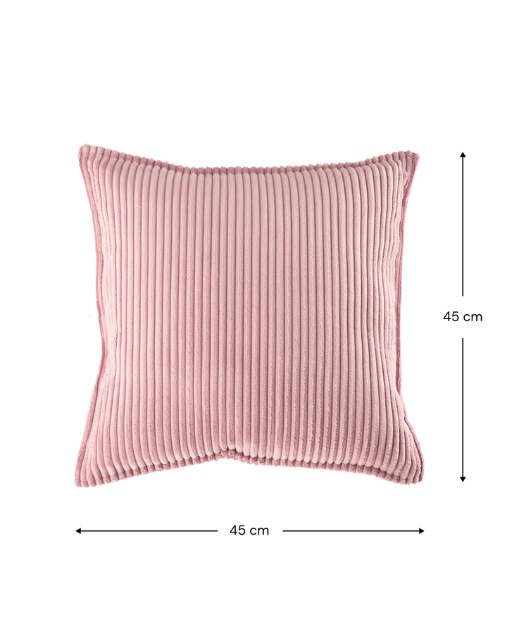 Wigiwama corduroy block cushion- Pink Mousse (Pre-order)