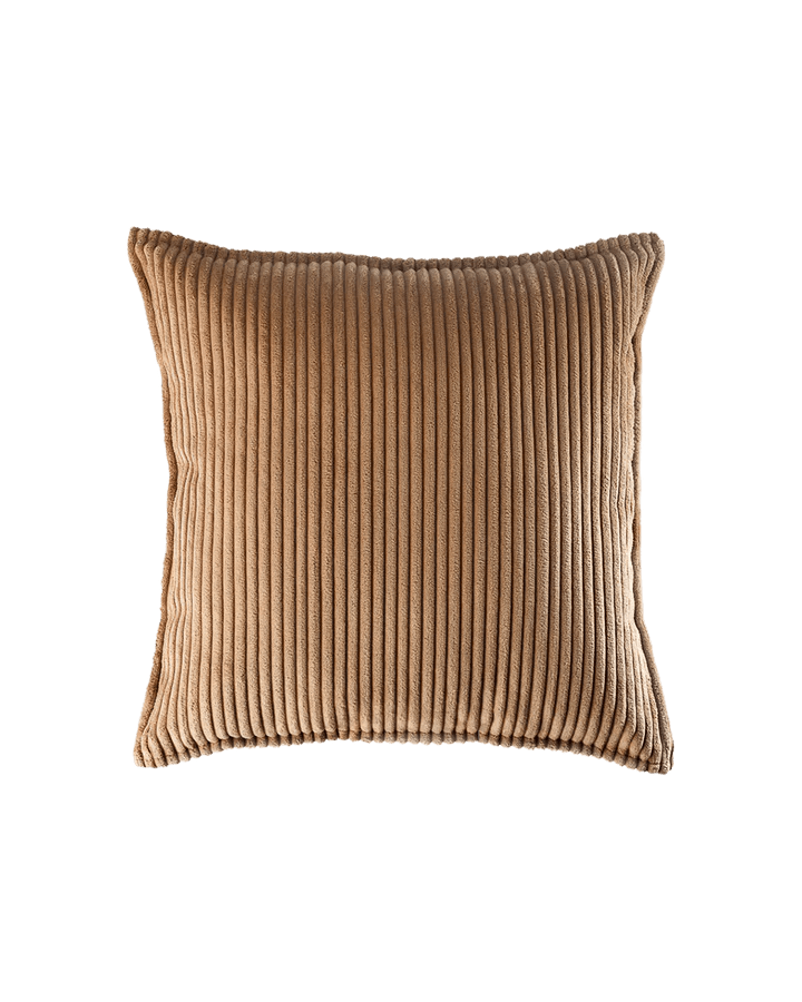 Wigiwama corduroy block cushion- Toffee (Pre-order)
