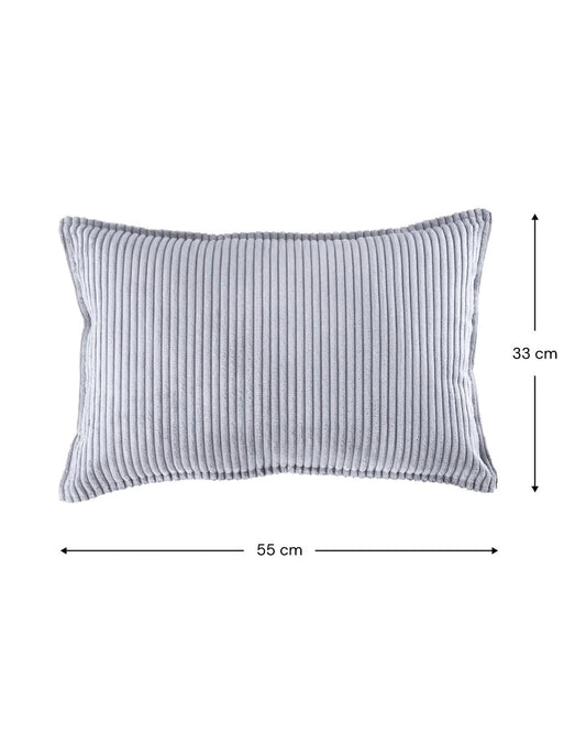 Wigiwama corduroy bolster cushion- Blueberry Blue (Pre-order)