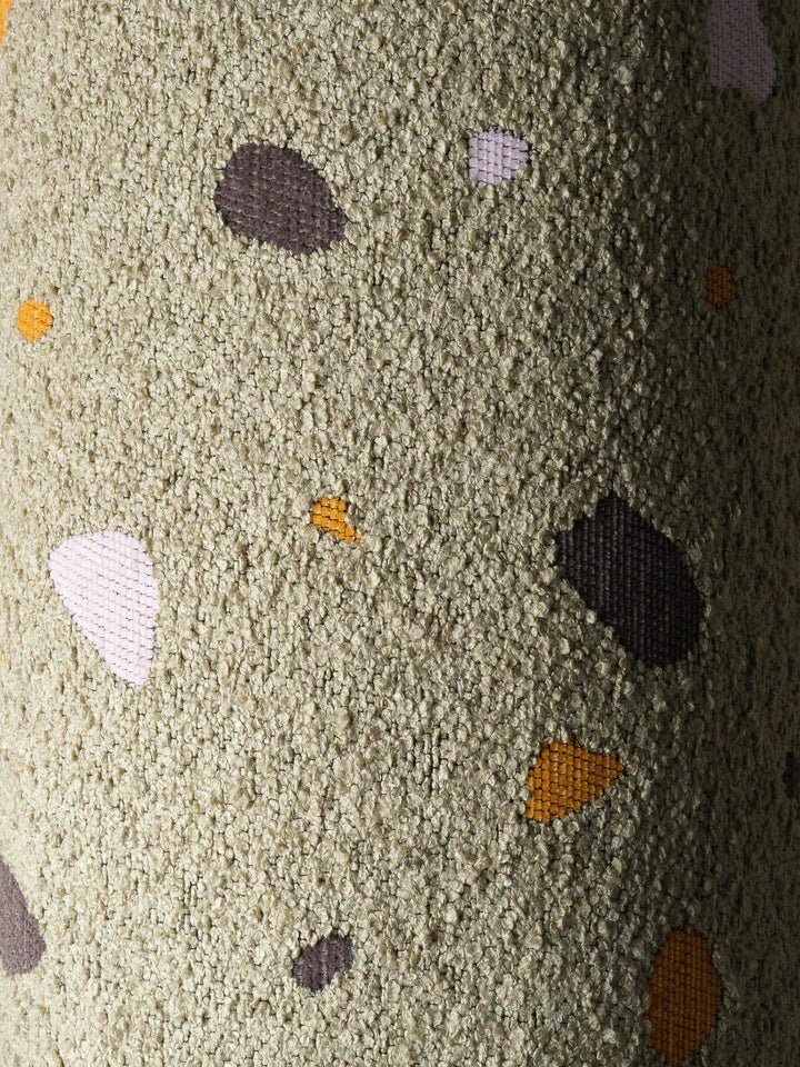 Wigiwama bolster cushion- Terrazzo Moss (Pre-order)