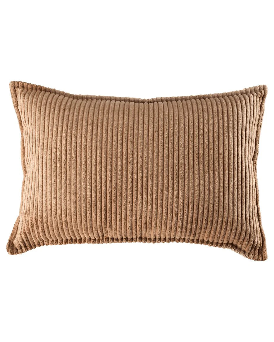 Wigiwama corduroy bolster cushion- Toffee (Pre-order)