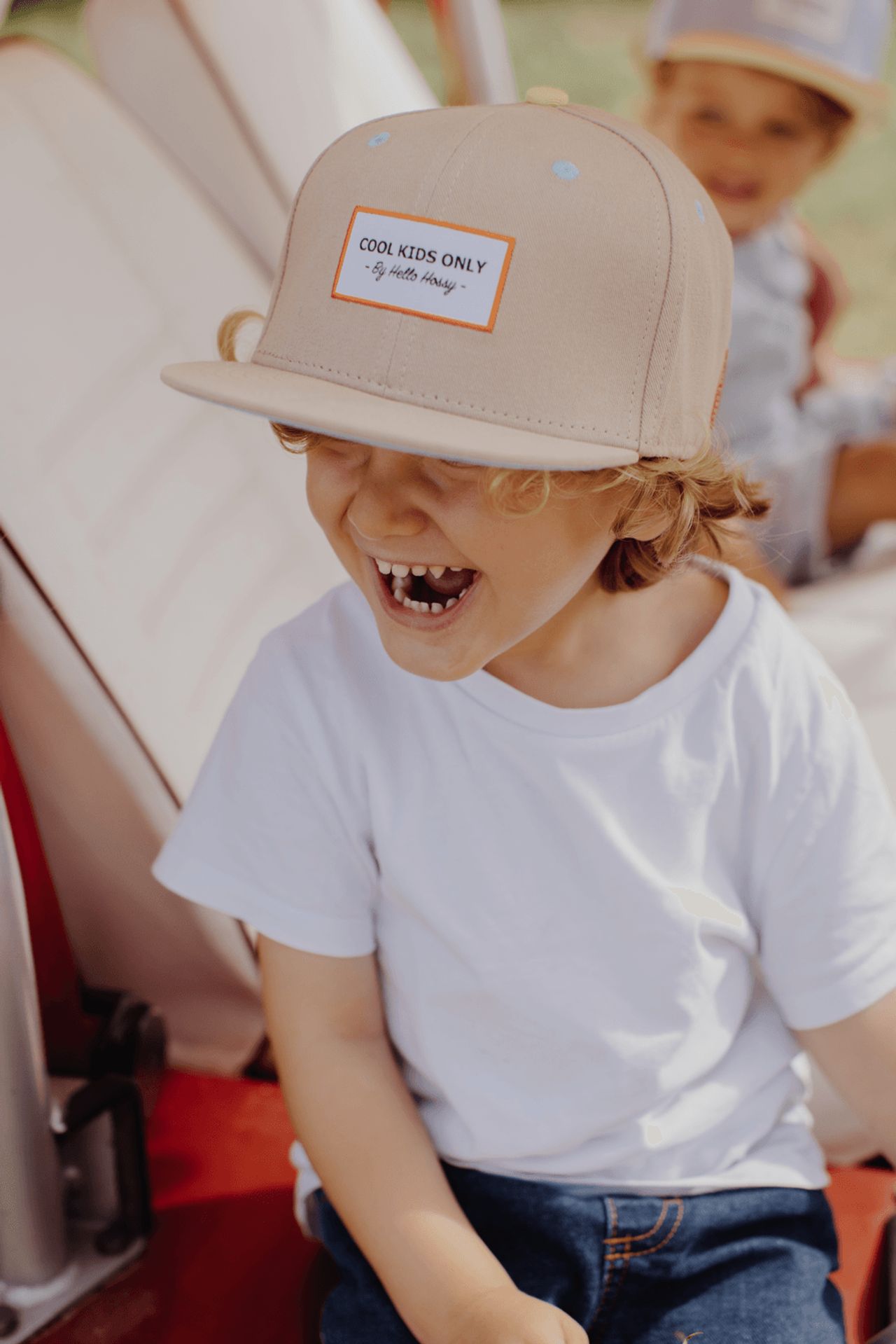 Organic cotton kids cap- Mini Sandy