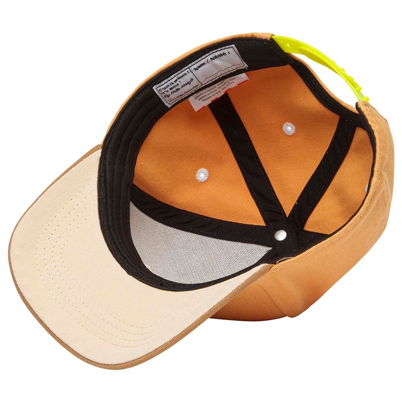 Organic cotton kids cap- Mini Tan