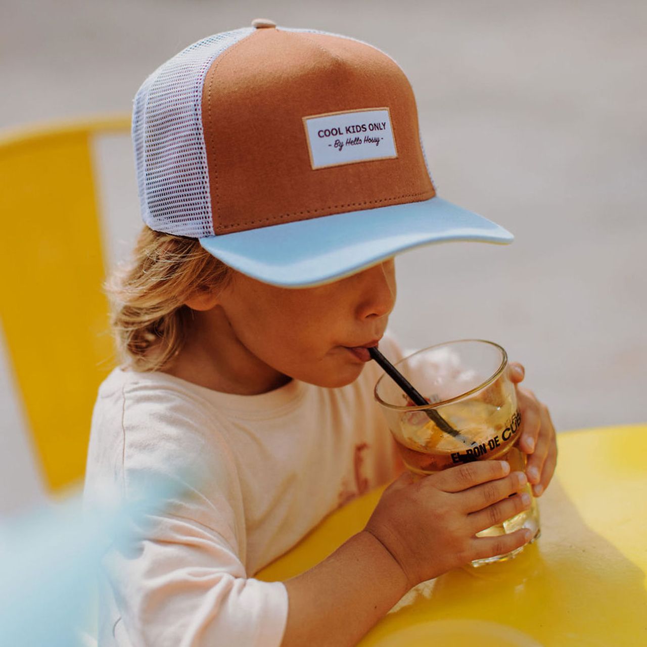 Organic cotton kids cap- Mini Lake