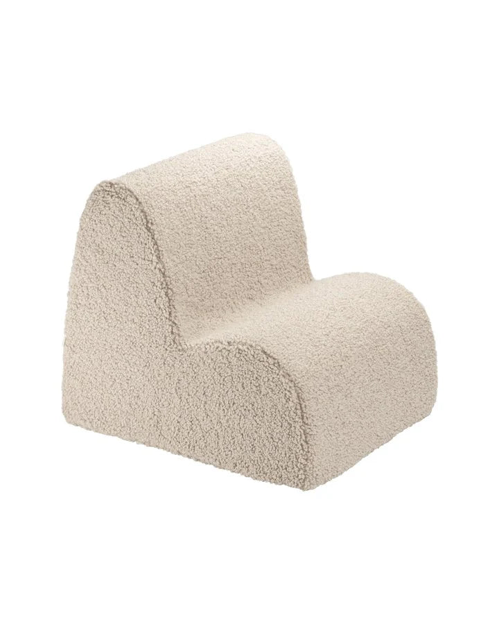Wigiwama terry fabric cloud chair- Biscuit (Pre-order)