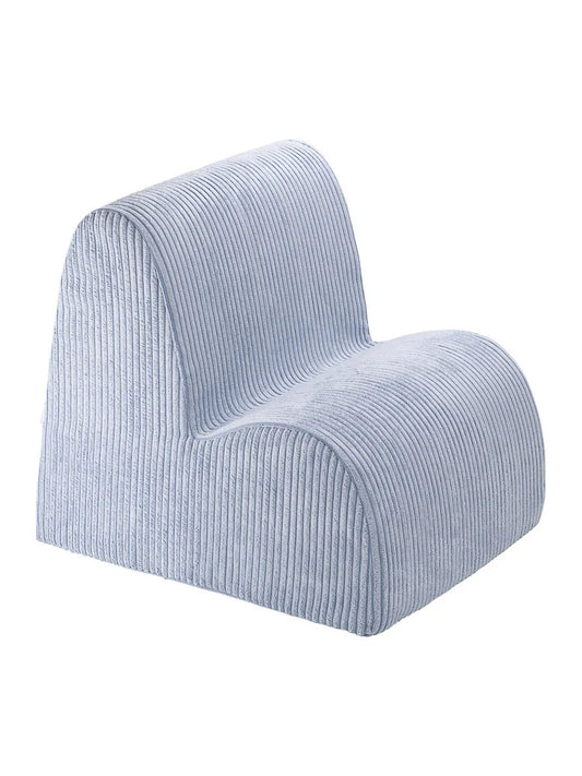 Wigiwama corduroy cloud chair- Blueberry blue (Pre-order)