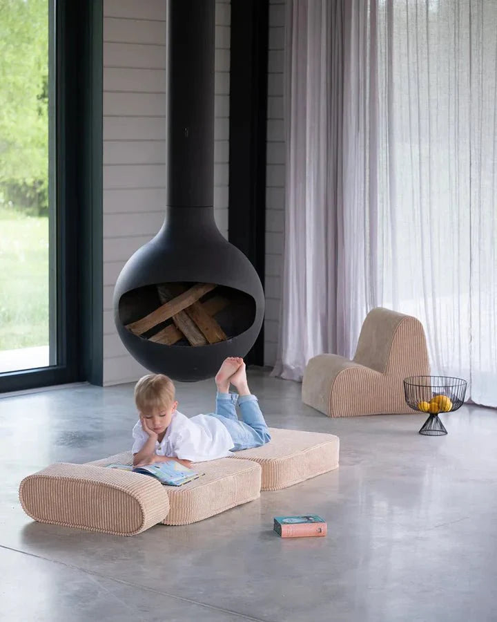 Wigiwama corduroy cloud chair- Brown Sugar (Pre-order)