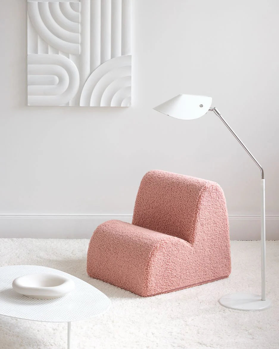 Wigiwama terry fabric cloud chair- Guava (Pre-order)