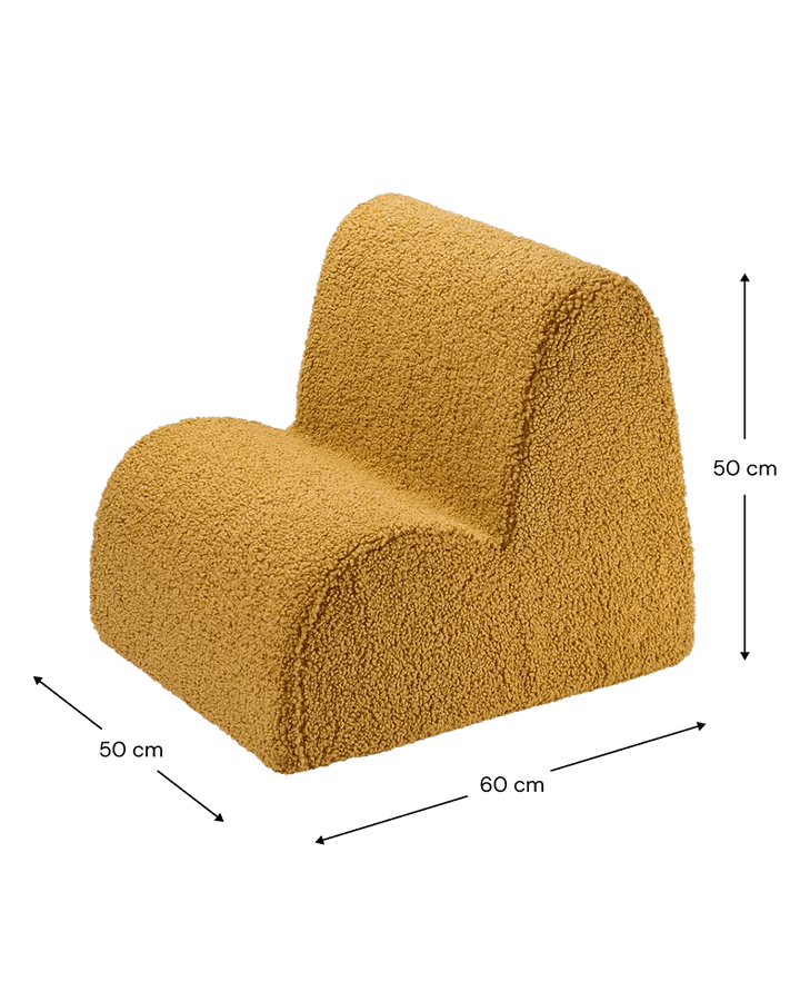 Wigiwama terry fabric cloud chair- Maple (Pre-order)