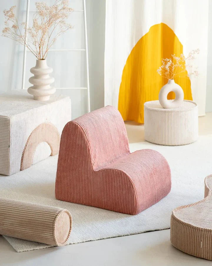 Wigiwama corduroy cloud chair- Pink Mousse (Pre-order)