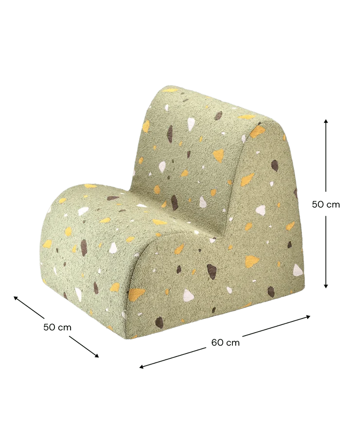 Wigiwama cloud chair- Terrazzo Moss (Pre-order)
