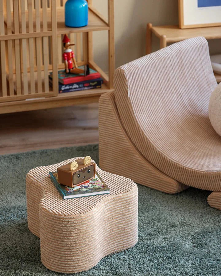Wigiwama corduroy cloud pouf- Brown sugar (Pre-order)