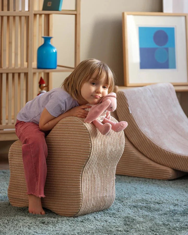 Wigiwama corduroy cloud pouf- Brown sugar (Pre-order)