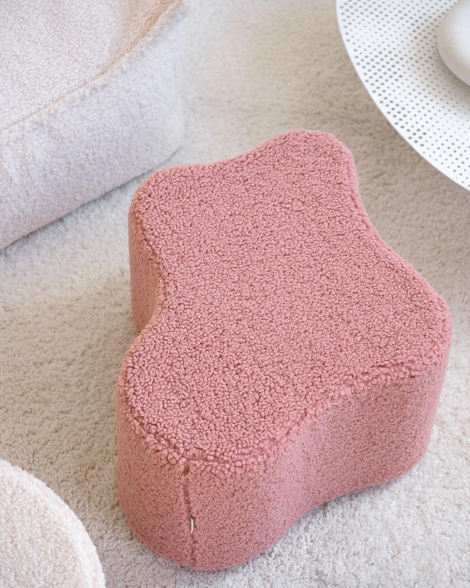 Wigiwama terry fabric cloud pouf- Guava (Pre-order)