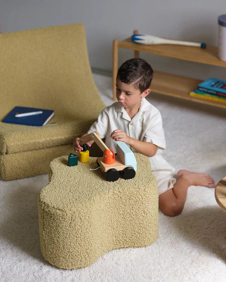 Wigiwama terry fabric cloud pouf- Matcha (Pre-order)