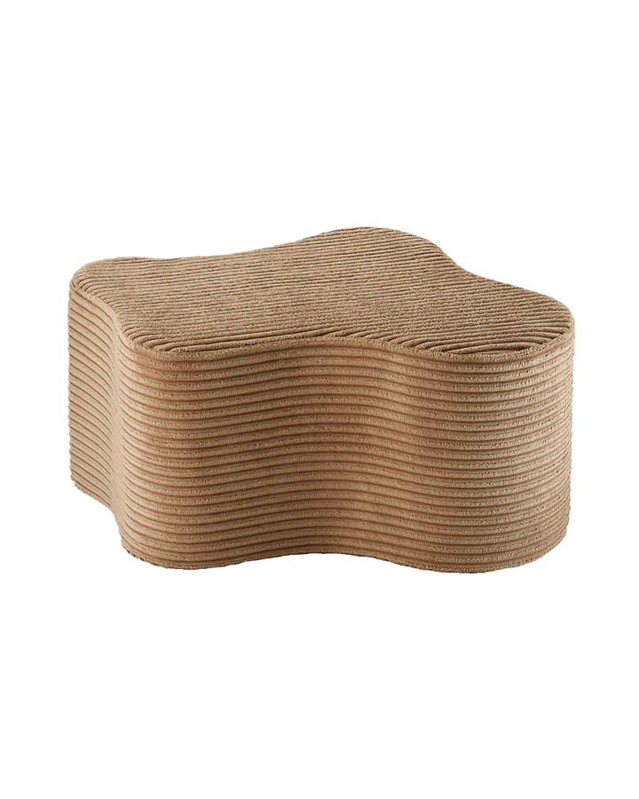 Wigiwama corduroy cloud pouf- Toffee (Pre-order)
