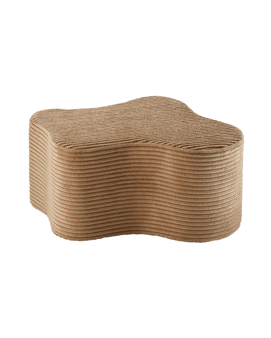 Wigiwama corduroy cloud pouf- Toffee (Pre-order)