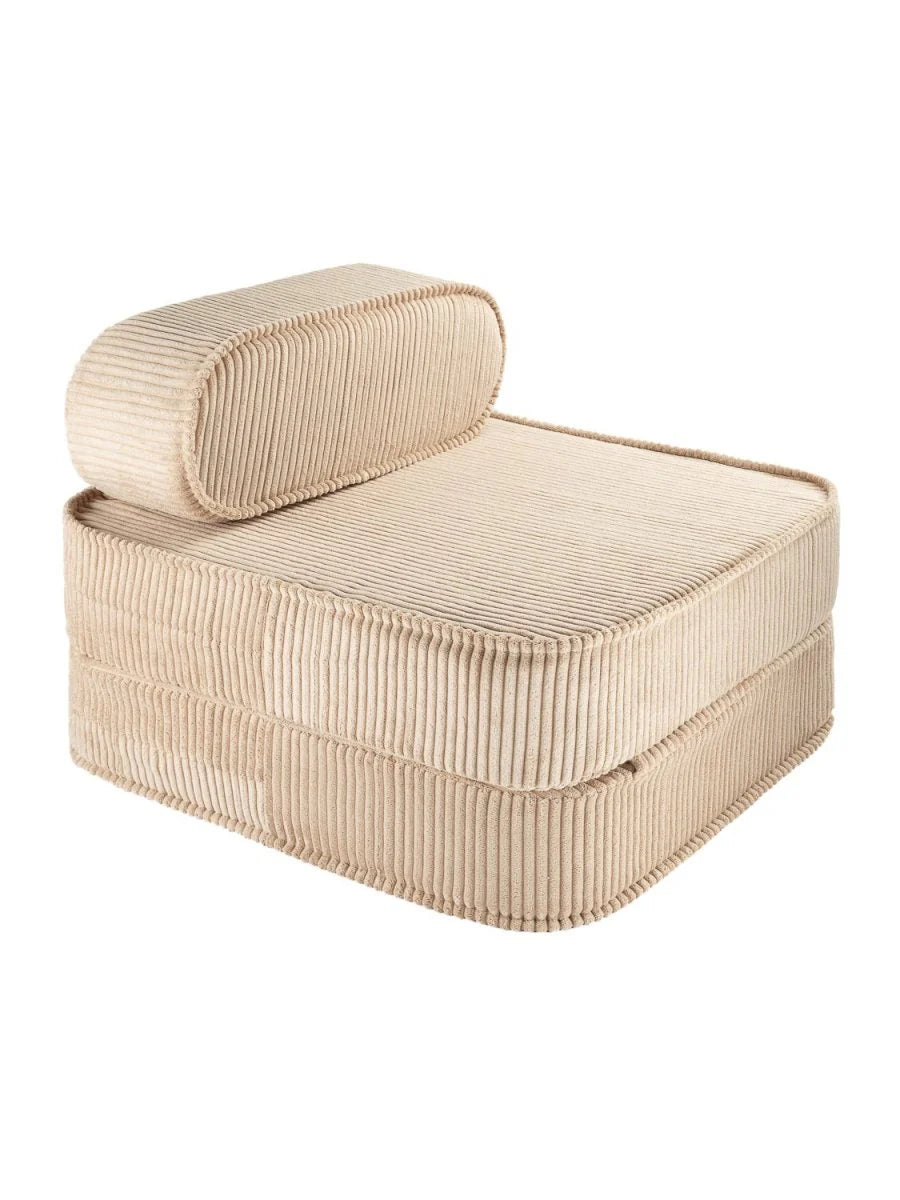 Wigiwama corduroy flip chair- Brown Sugar (Pre-order)