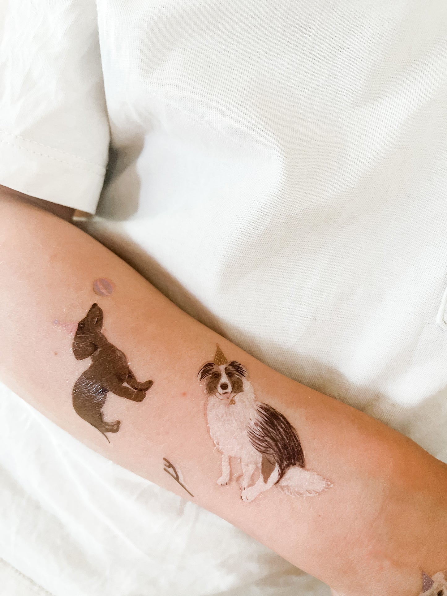 Dogs - Kids organic vegan tattoos