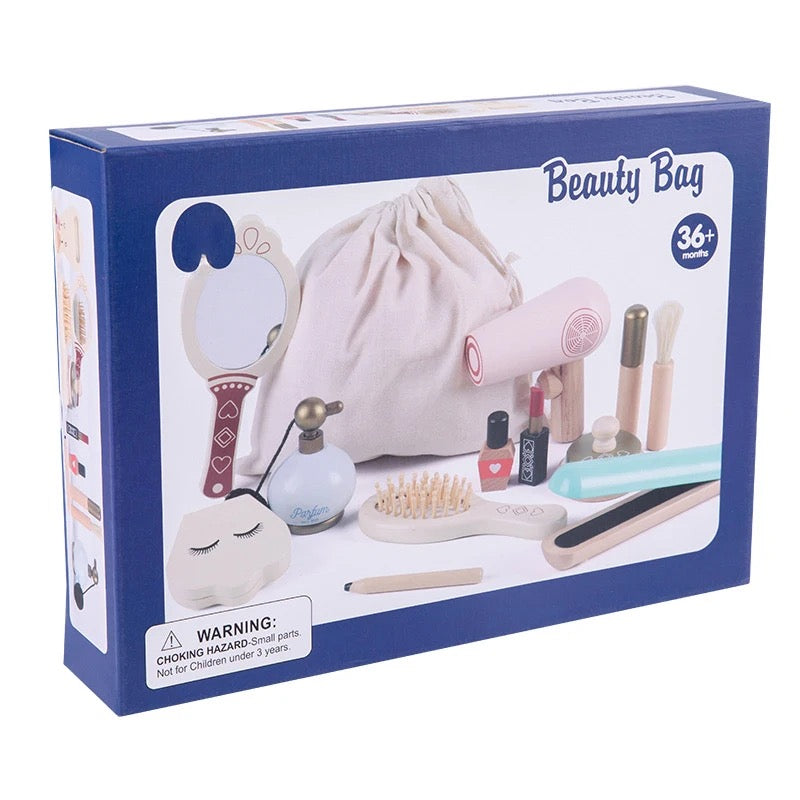 Wooden vanity kit set for kids