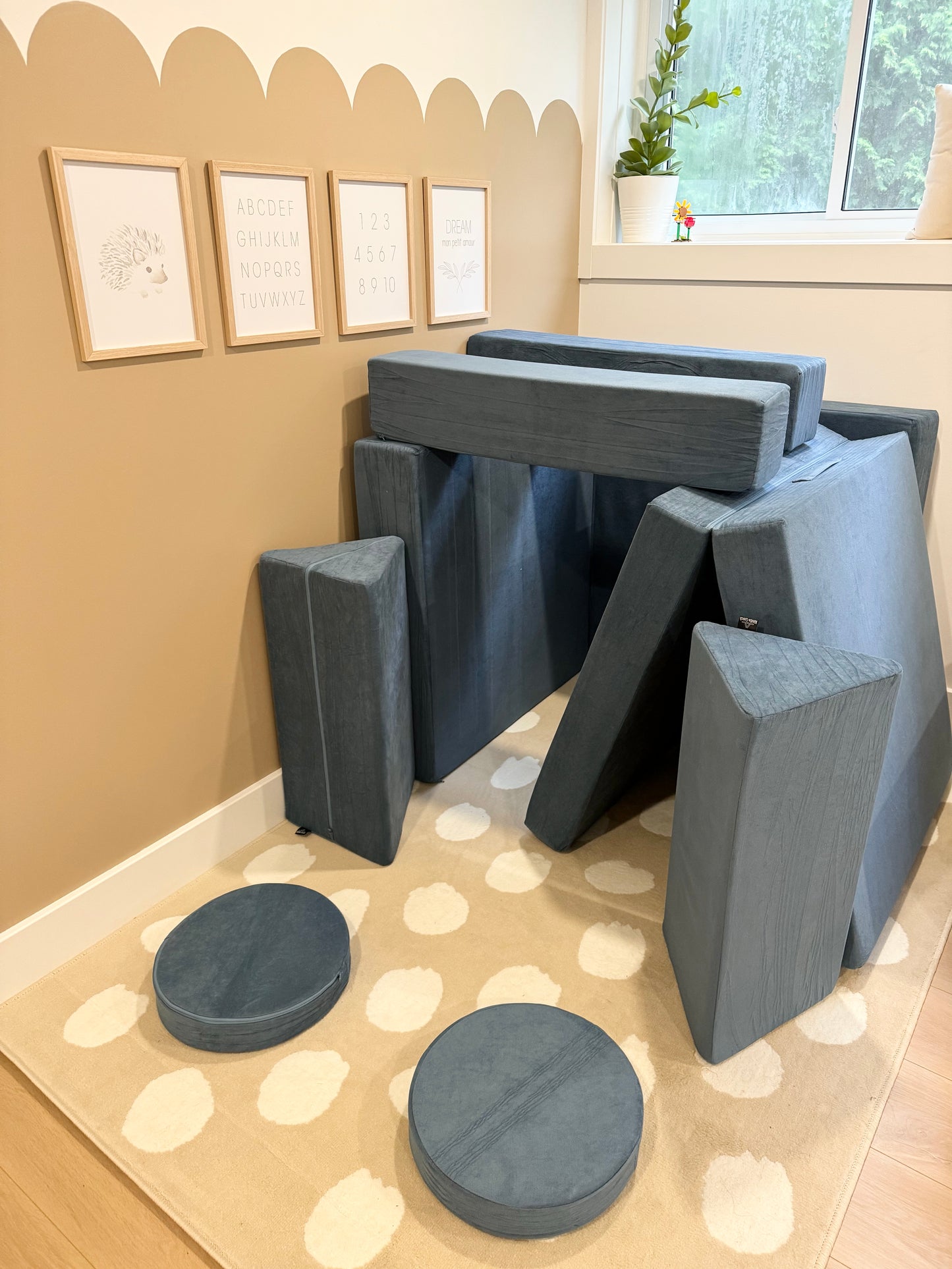 Add-ons cushions for play sofa- 7 colours available