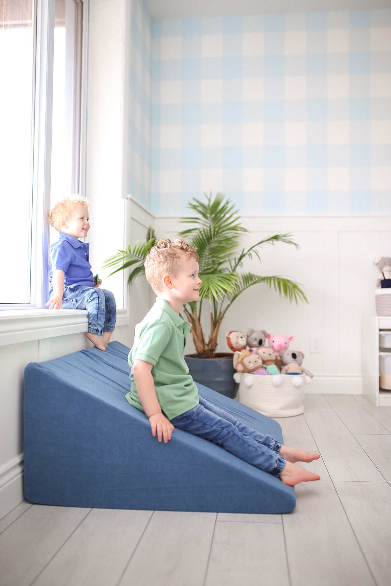 Climbing slides for play sofa- 7 colours available