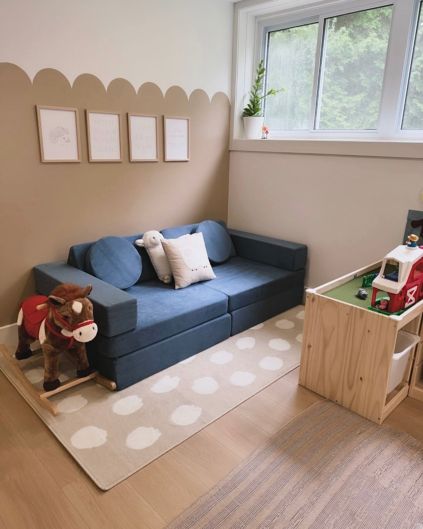 Add-ons cushions for play sofa- 7 colours available